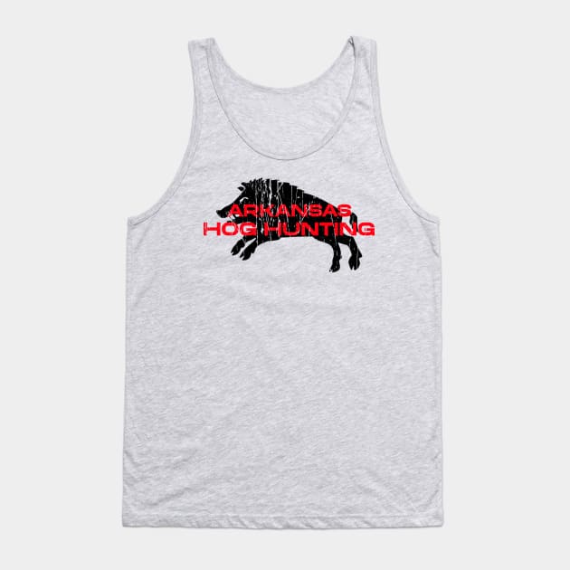 ARKANSAS HOG HUNTING Tank Top by Cult Classics